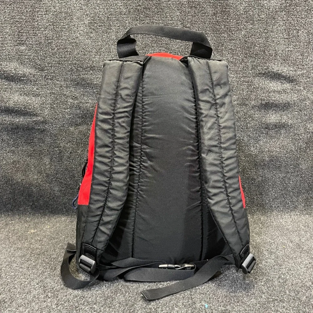 The North Face Tenaya Backpack Red/Black Vintage Bag Y2K Hiking Daypack